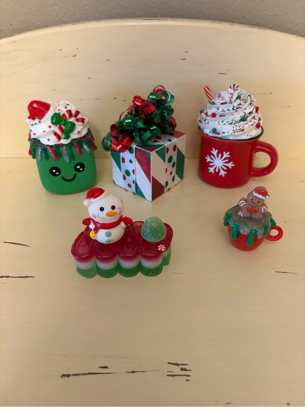 Multi Holiday Tier Tray Decor
